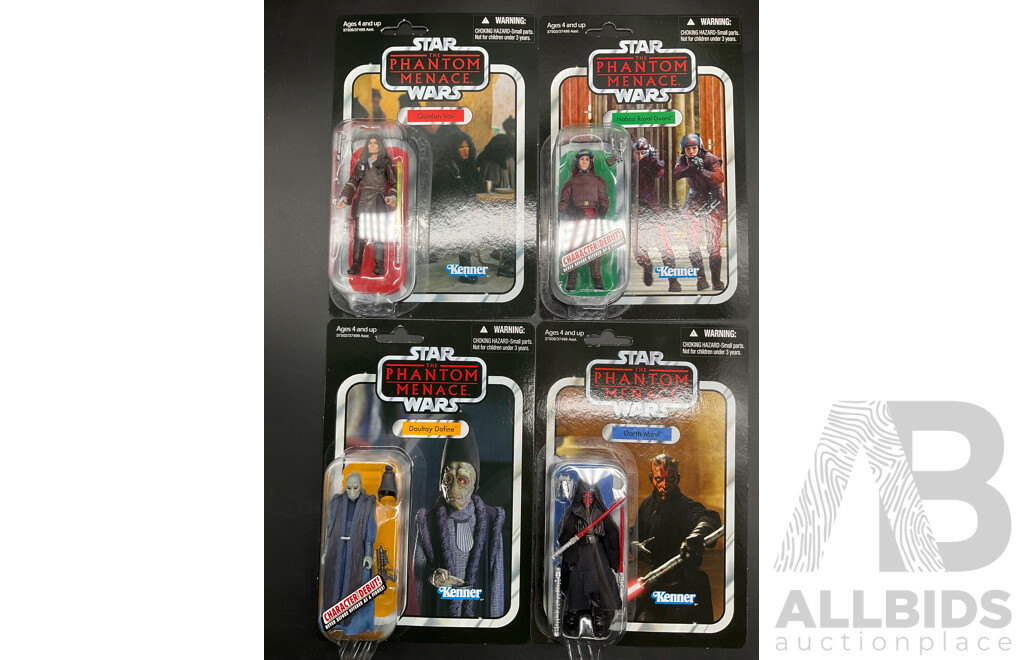 Assorted Collectable STAR WARS Action Figures - Lot of 15