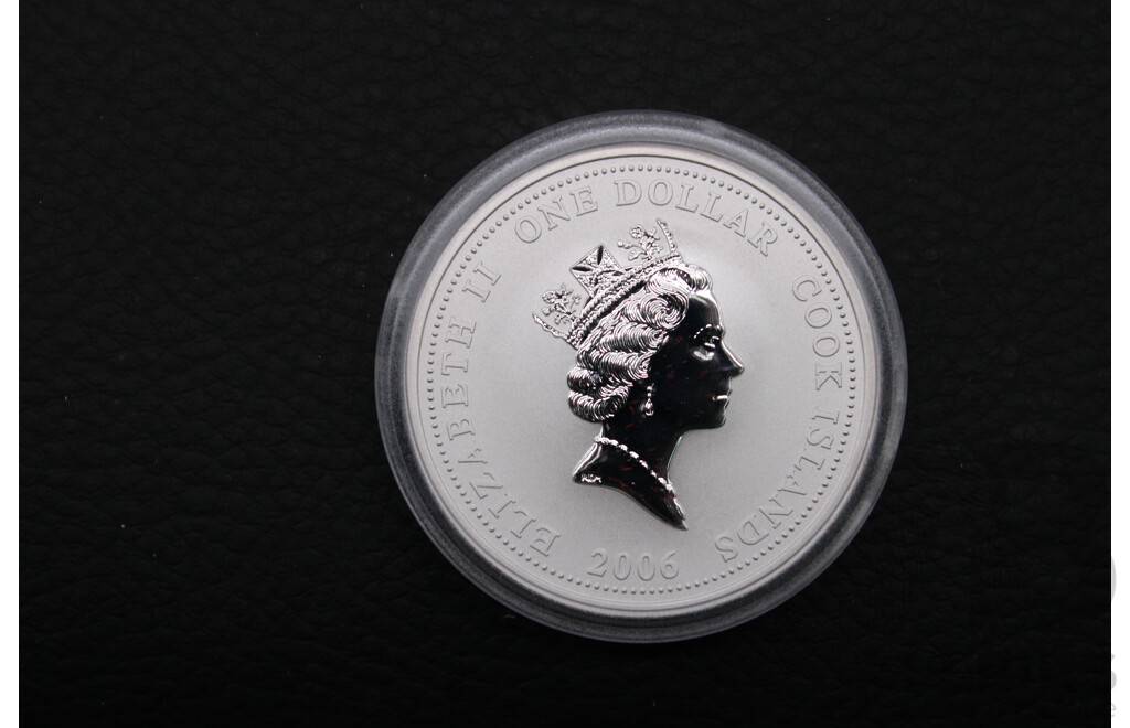 Australian TPM 2006 ''Fire Engines of the World'' 1973 AA-60 Airfield 1oz One Dollar Silver Proof Coin