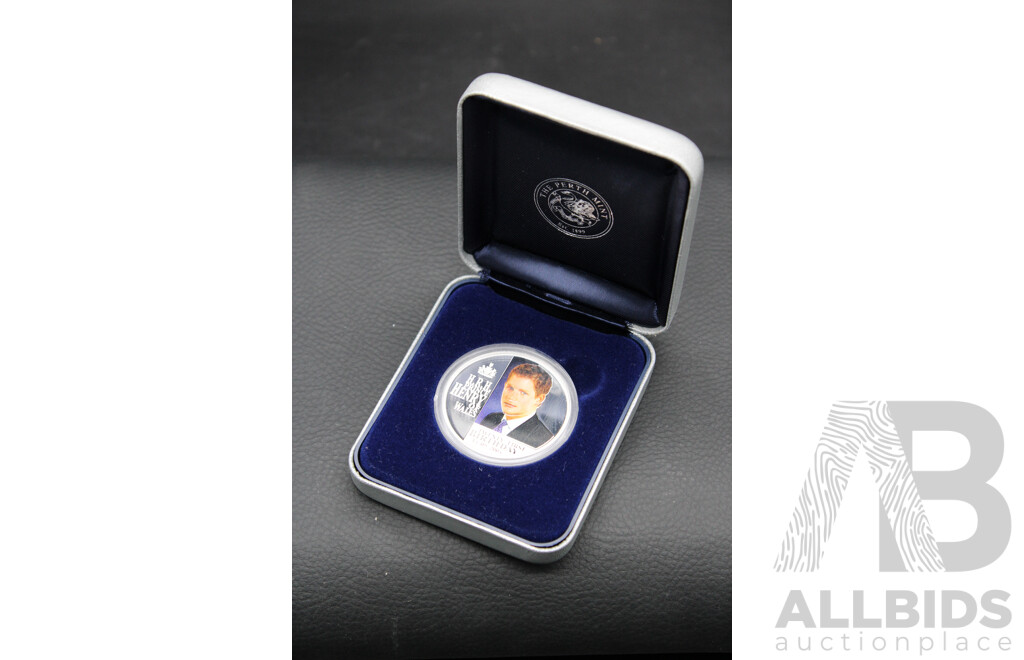 Australian TPM 2005 ''Prince Henry 21st Birthday'' 1oz One Dollar Silver Proof Coin