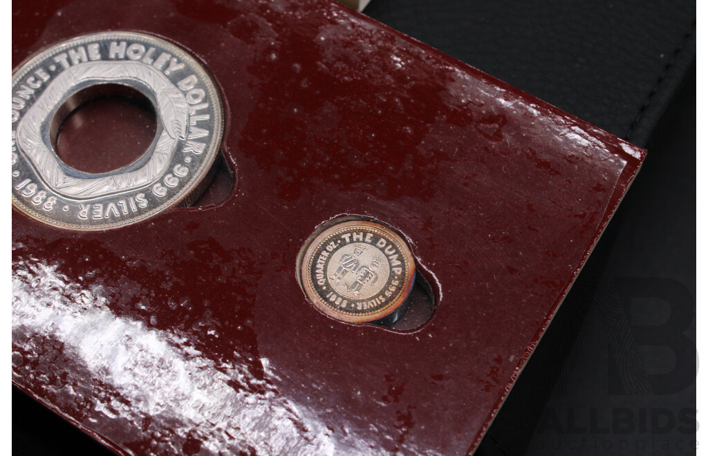 Australian TPM 1988 ''The Holey Dollar & Dump'' Coin Set