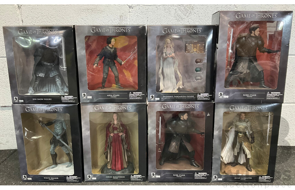 Assorted Game of Thrones Collectable Action Figures - Lot of 8