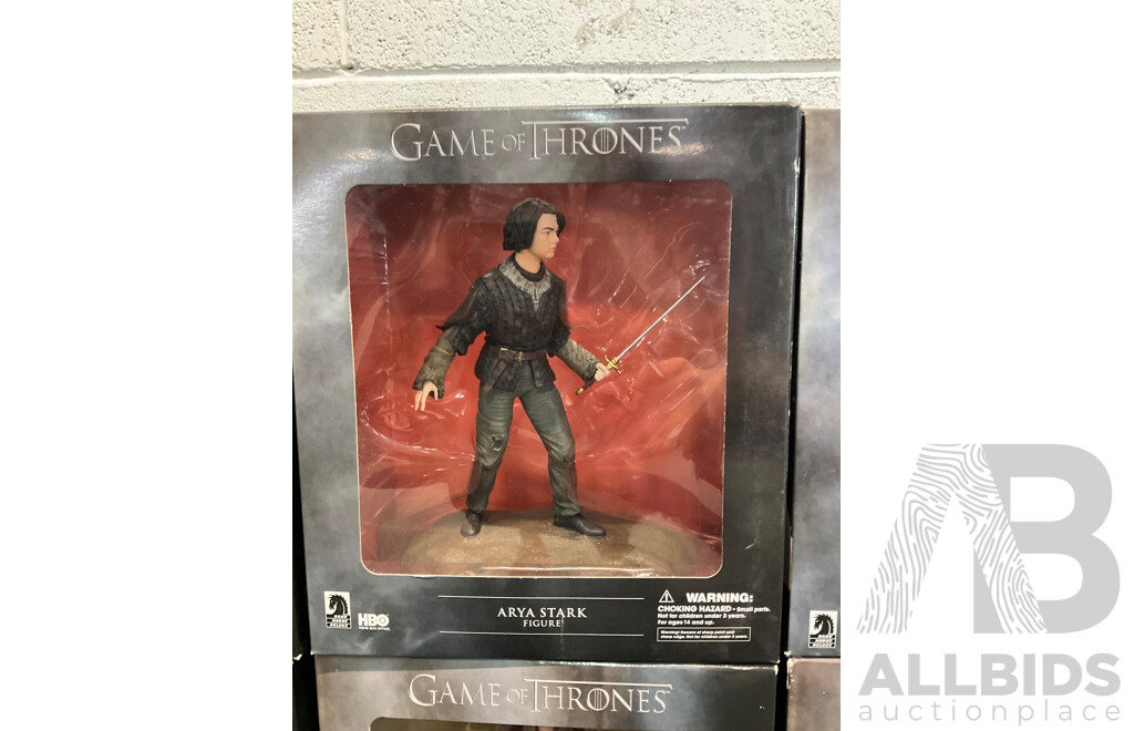 Assorted Game of Thrones Collectable Action Figures - Lot of 8