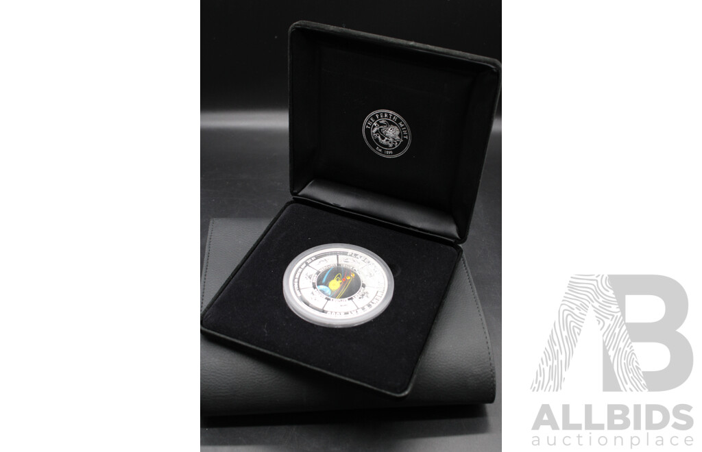 Australian TPM 2000 Planetary Alignment 10 Oz Ten Dolar Silver Proof Coin