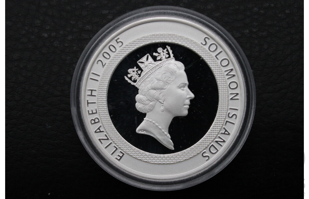Solomon Islands 2006 FIFA World Cup Germany Commemorative Ten Dolar Silver Proof Coin