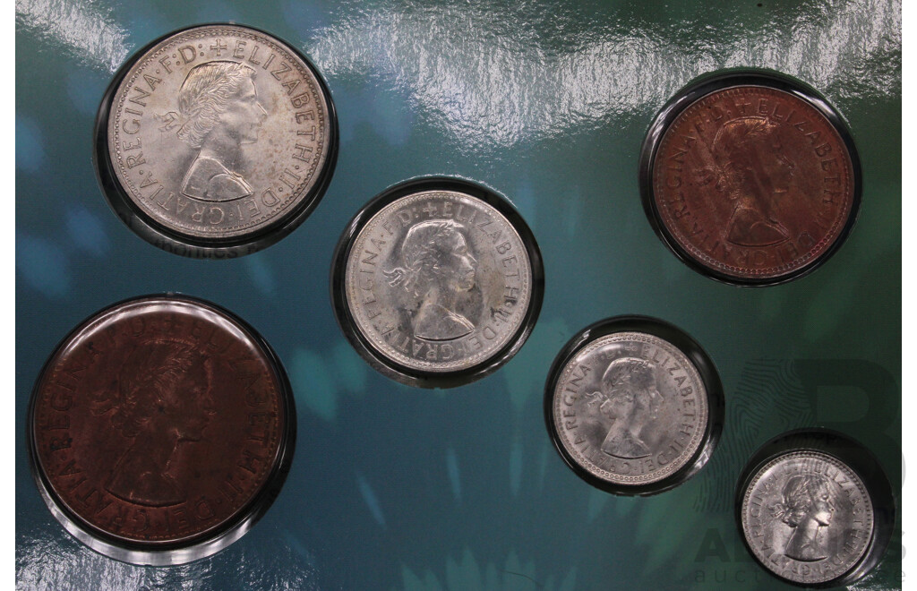 Australian 2006 ''Currency Crossroads'' the Dawn of the Decimal Era 12 Coin Set
