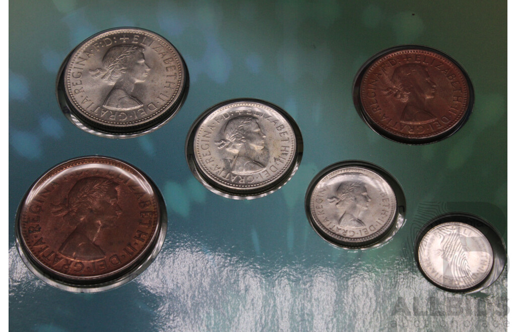 Australian 2006 ''Currency Crossroads'' the Dawn of the Decimal Era 12 Coin Set