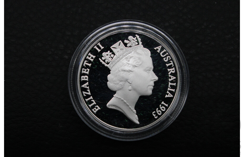 Collection of Australian RAM 1990-1993 ''State Series'' $10 Silver Proof Coins - Lot of 3