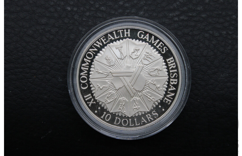 Collection of Australian RAM  ''Commomwelth Games'' $10 Proof Coins - 7 Coins