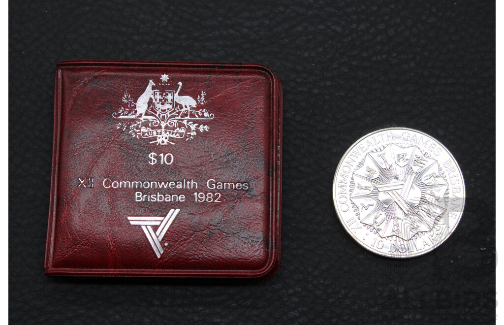 Collection of Australian RAM  ''Commomwelth Games'' $10 Proof Coins - 7 Coins