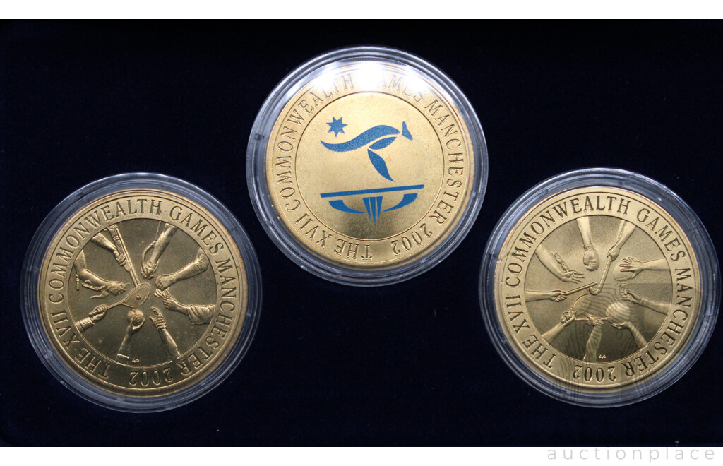 Collection of Australian RAM  ''Commomwelth Games'' $10 Proof Coins - 7 Coins