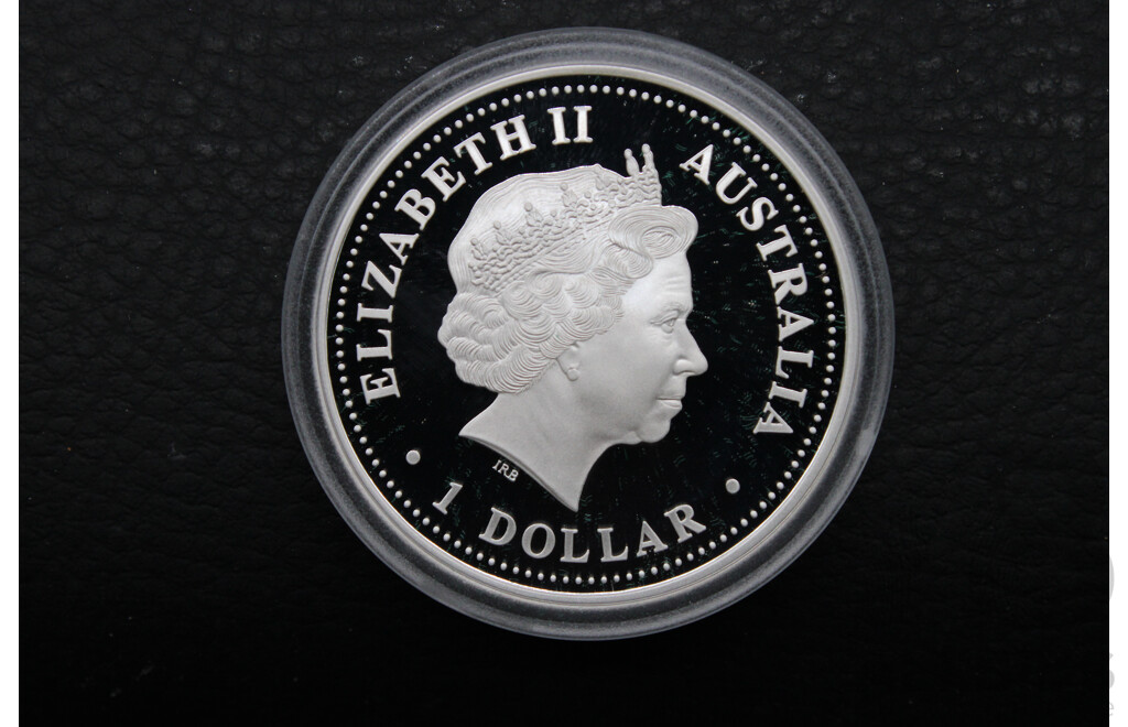 Collection of Australian Proof Coins and 2021 Singapore ''Lunar New Year'' Coin Set in a Hongbao Pack - Lot of 6