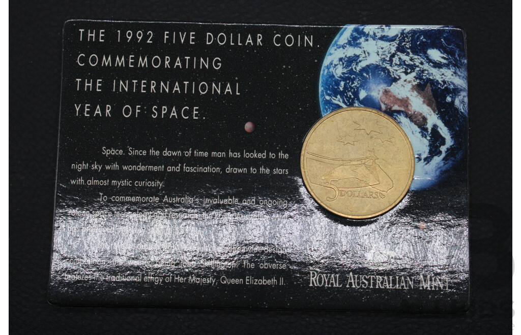 Collection of Australian Proof Coins and 2021 Singapore ''Lunar New Year'' Coin Set in a Hongbao Pack - Lot of 6