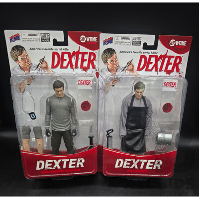 Dexter Action Figure, Work Jumpsuit Outfit and Serial Killer -  Sealed New in Box Dexter Action Figure, Work Jumpsuit Outfit and Serial Killer -  Sealed New in Box
