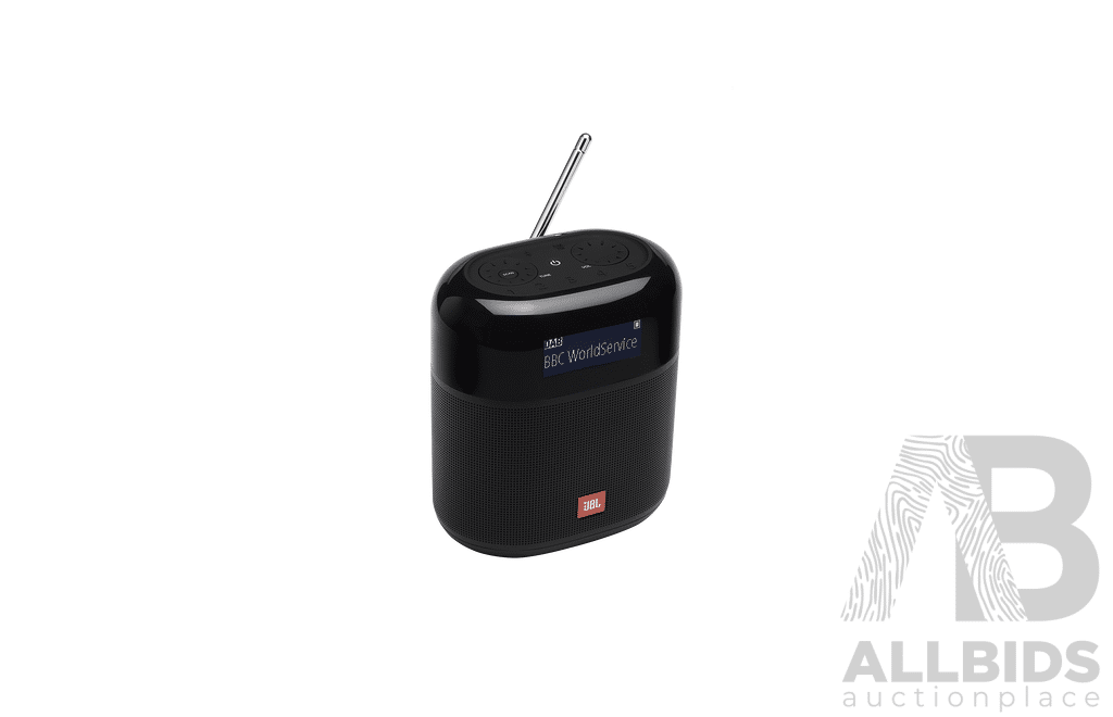 JBL Tuner (4805521) XLPortable Powerful DAB/DAB+/FM Radio with Bluetooth - Black - ORP $249.95 - Brand New
