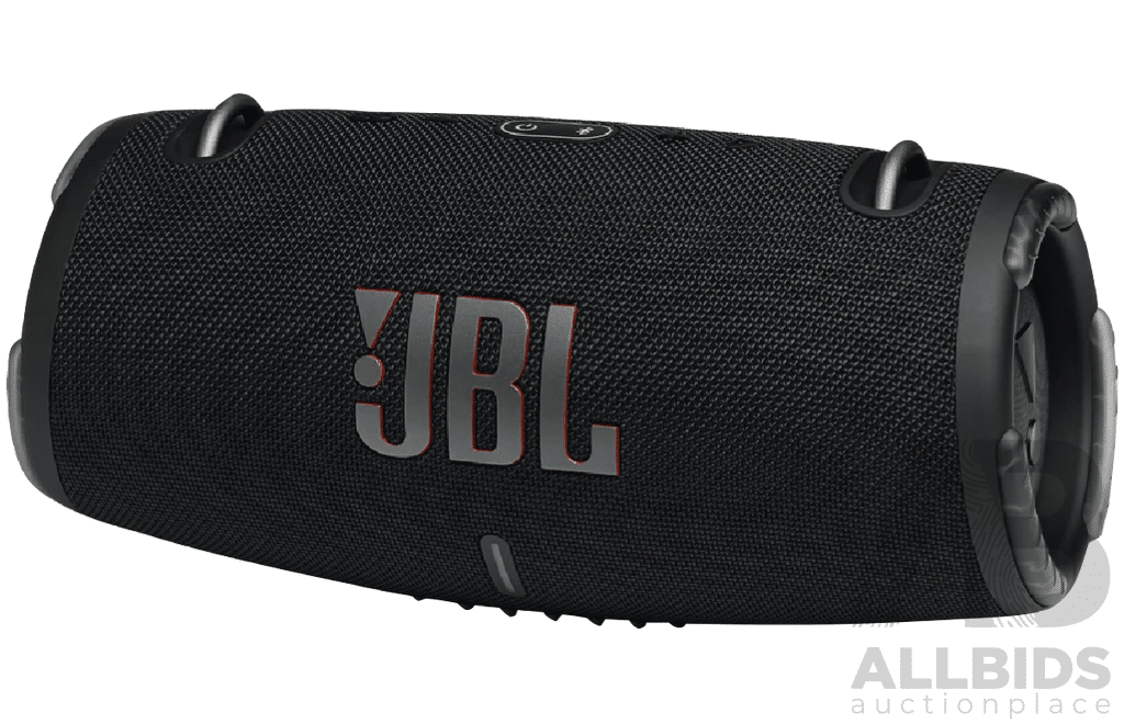 JBL Xtreme (5059200) 3 Portable Bluetooth Speaker - Black - ORP $399 - Brand New