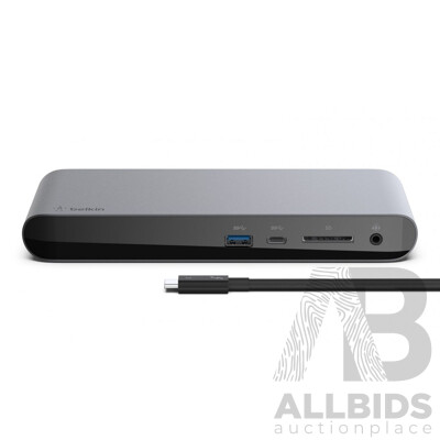 Belkin Thunderbolt 3 Dock Station - ORP $499.95 Belkin Thunderbolt 3 Dock Station - ORP $499.95