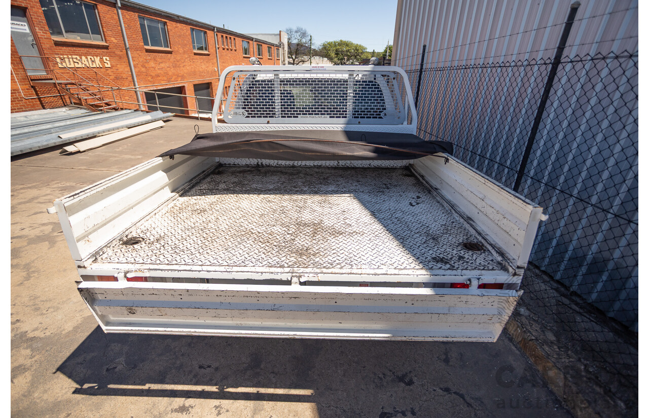02/2019 Toyota Hilux WORKMATE GUN135R MY19 Double Cab P/Up White Turbo Diesel 2.4L
