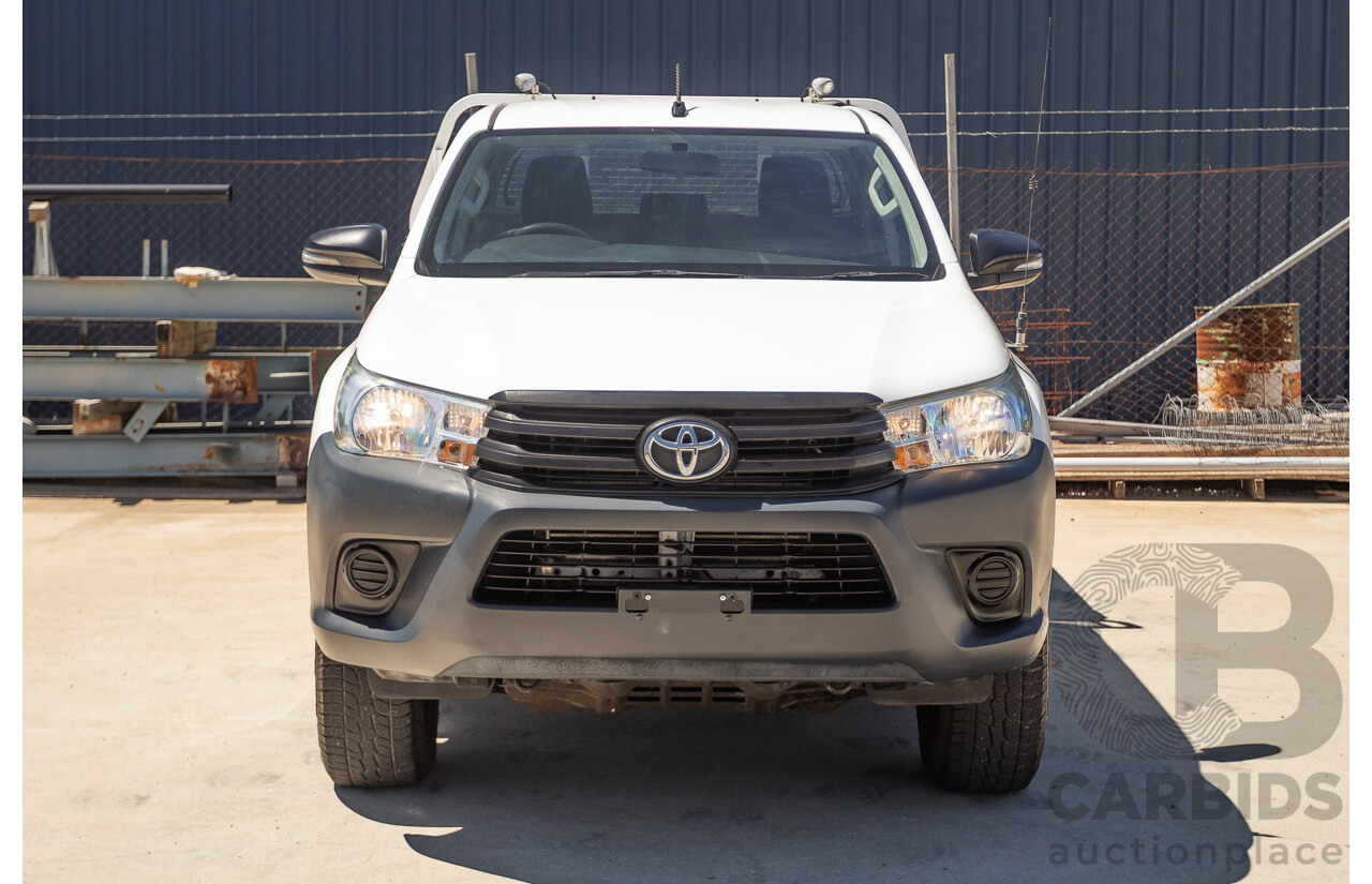 02/2019 Toyota Hilux WORKMATE GUN135R MY19 Double Cab P/Up White Turbo Diesel 2.4L