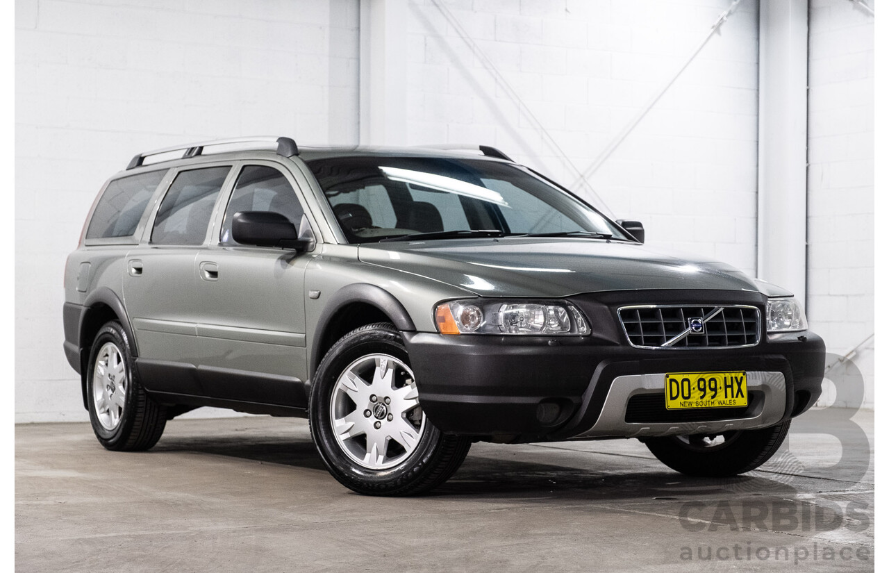 8/2006 Volvo XC70 Lifestyle Edition (LE) MY07 4d Wagon Silver Metallic Turbo 2.5L