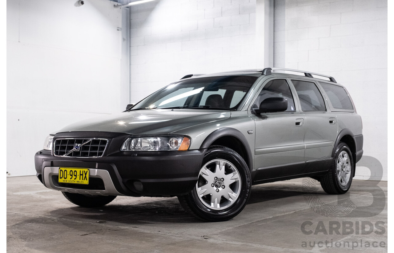 8/2006 Volvo XC70 Lifestyle Edition (LE) MY07 4d Wagon Silver Metallic Turbo 2.5L
