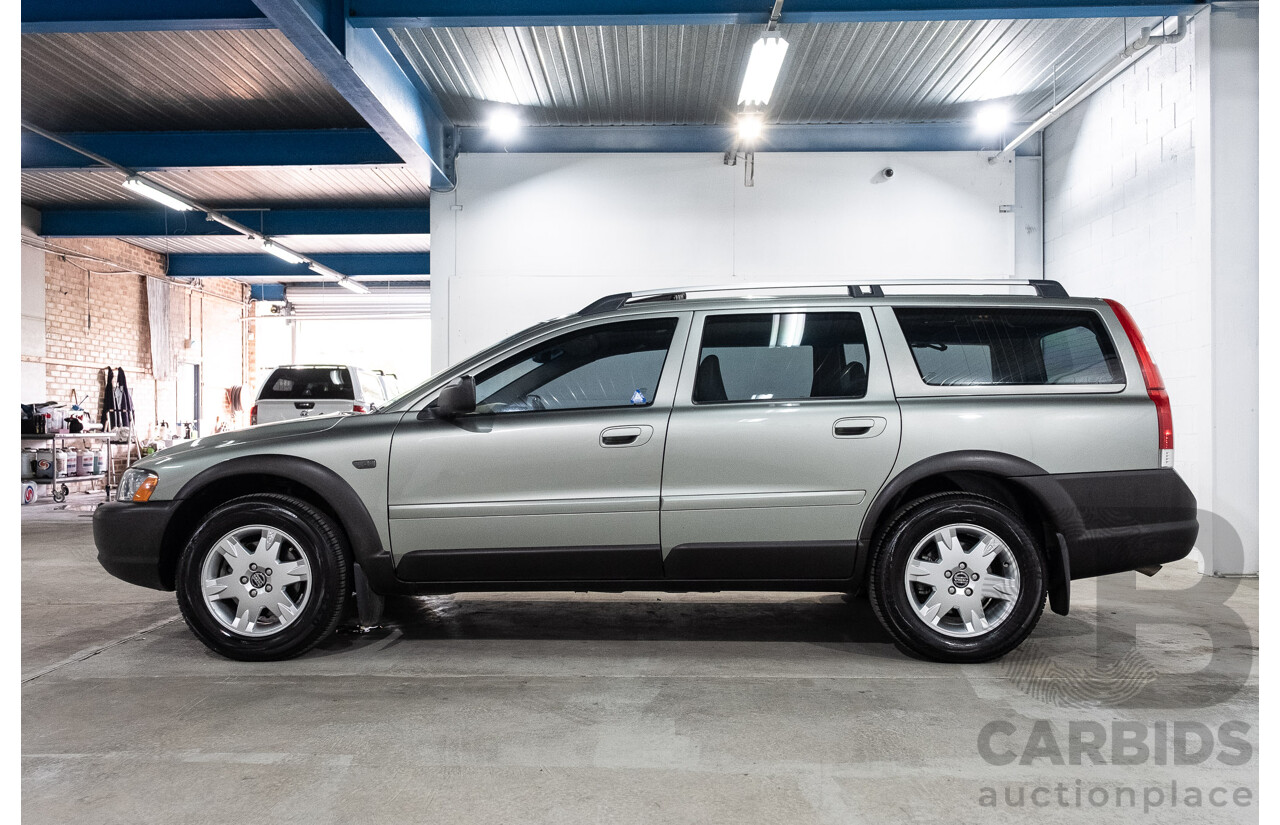 8/2006 Volvo XC70 Lifestyle Edition (LE) MY07 4d Wagon Silver Metallic Turbo 2.5L