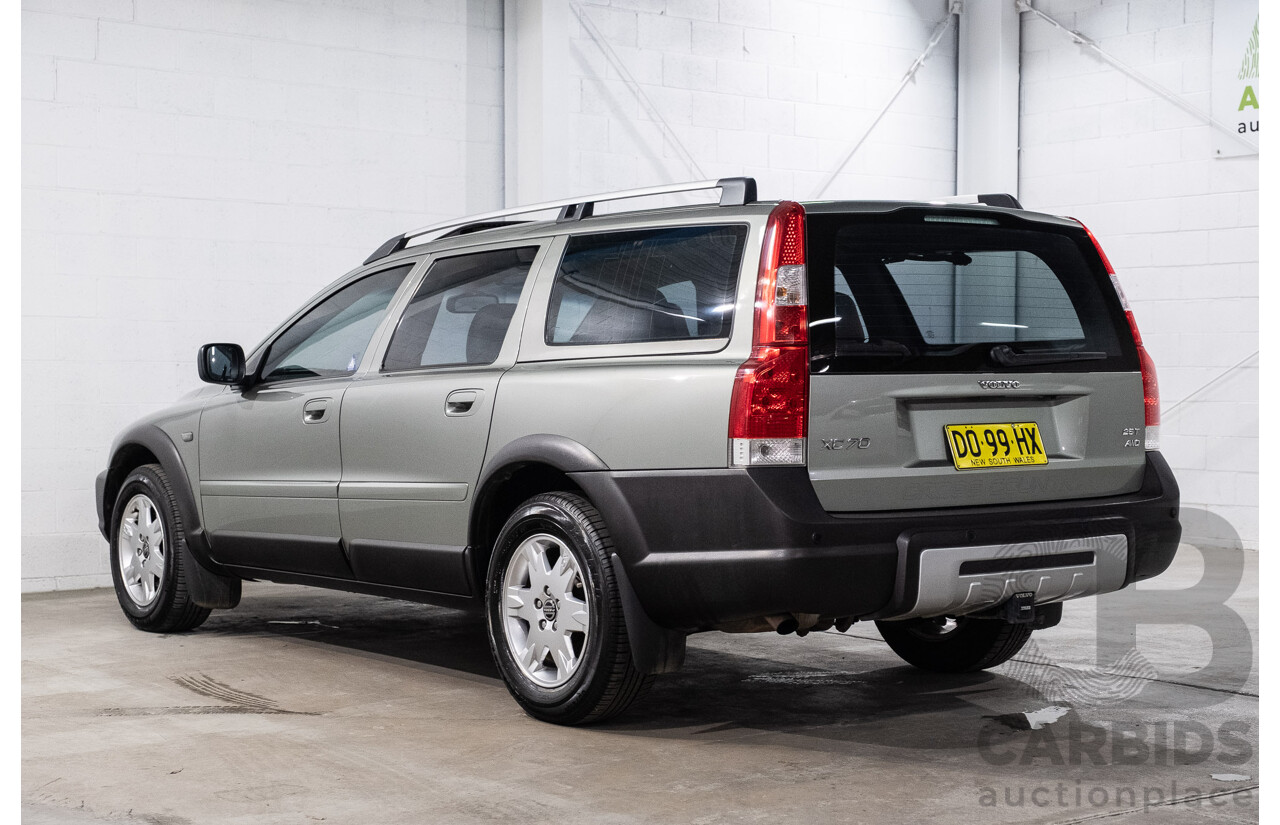 8/2006 Volvo XC70 Lifestyle Edition (LE) MY07 4d Wagon Silver Metallic Turbo 2.5L