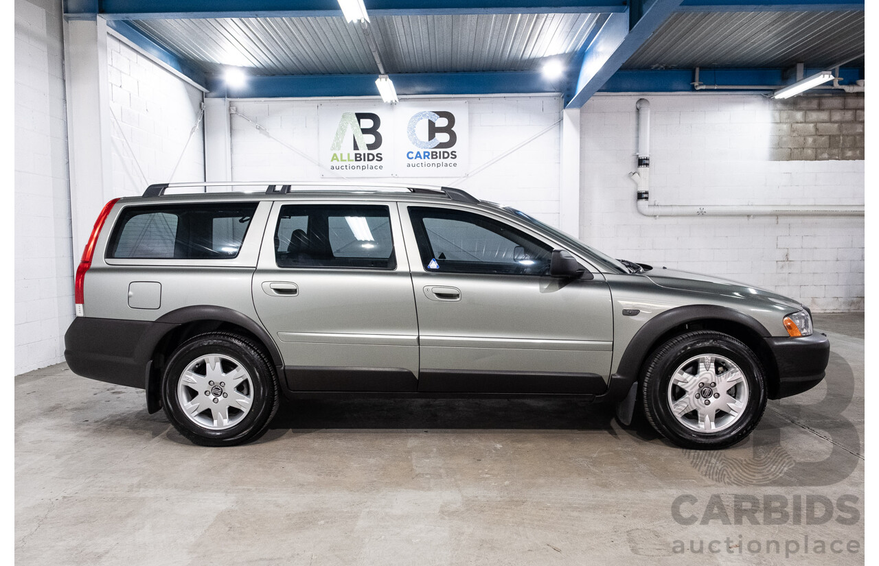 8/2006 Volvo XC70 Lifestyle Edition (LE) MY07 4d Wagon Silver Metallic Turbo 2.5L
