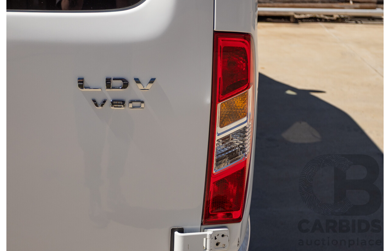 05/2019 LDV V80 LWB MID K1 MY19 4D Van White 2.5L