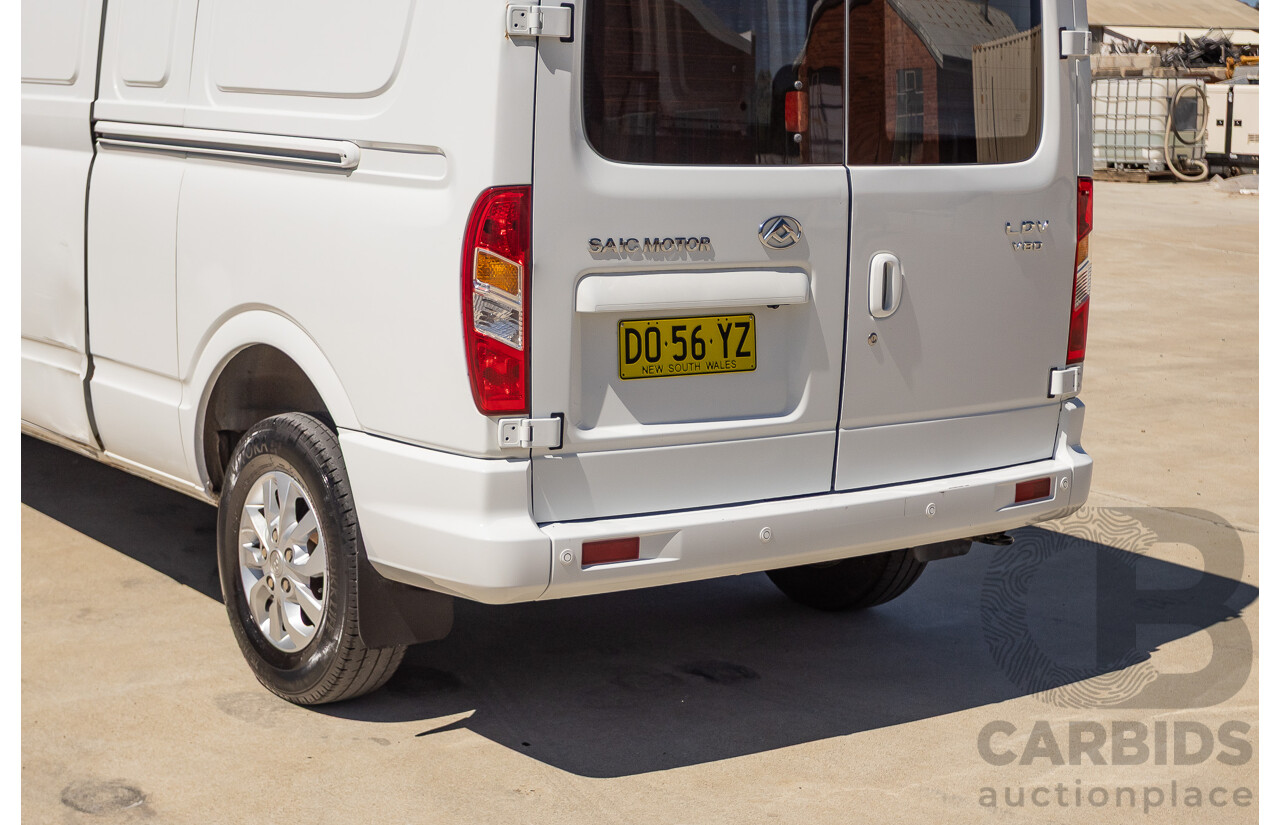 05/2019 LDV V80 LWB MID K1 MY19 4D Van White 2.5L