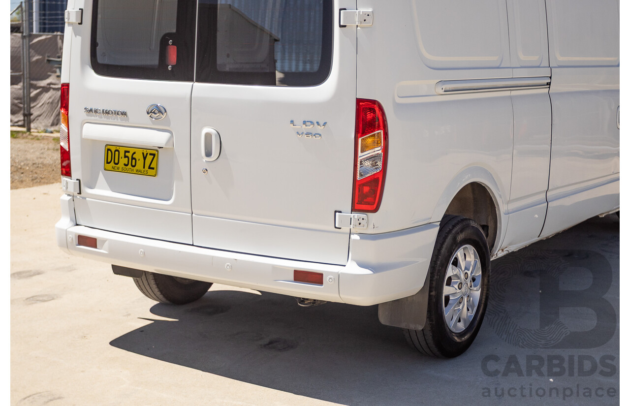 05/2019 LDV V80 LWB MID K1 MY19 4D Van White 2.5L