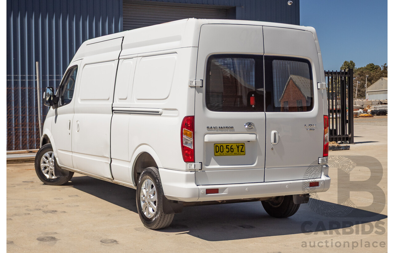 05/2019 LDV V80 LWB MID K1 MY19 4D Van White 2.5L