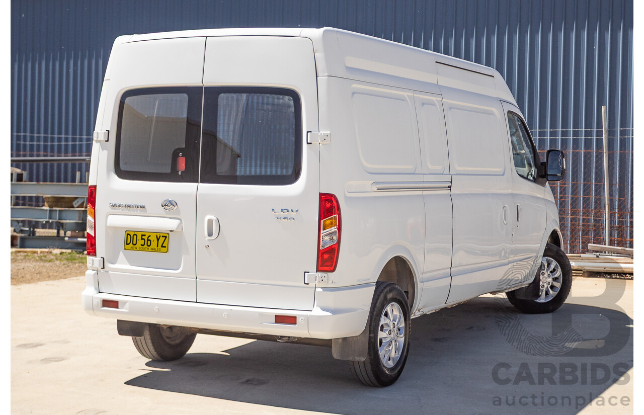 05/2019 LDV V80 LWB MID K1 MY19 4D Van White 2.5L