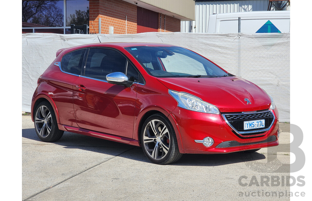 6/2014 Peugeot 208 GTi  3d Hatchback Red 1.6L