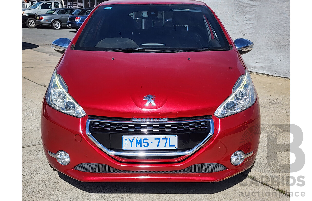 6/2014 Peugeot 208 GTi  3d Hatchback Red 1.6L