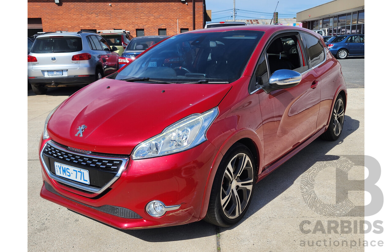 6/2014 Peugeot 208 GTi  3d Hatchback Red 1.6L