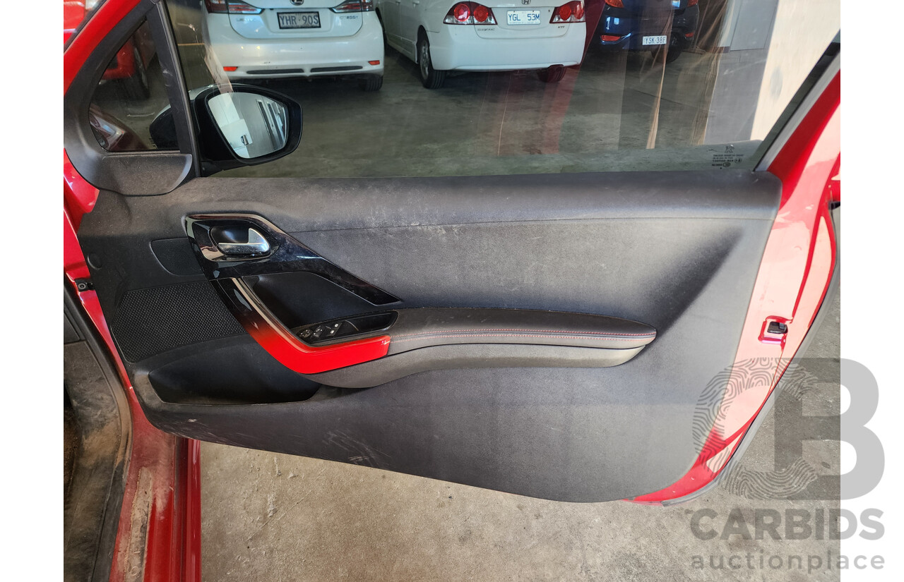 6/2014 Peugeot 208 GTi  3d Hatchback Red 1.6L