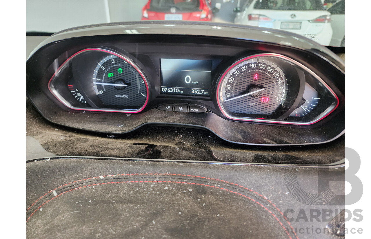 6/2014 Peugeot 208 GTi  3d Hatchback Red 1.6L
