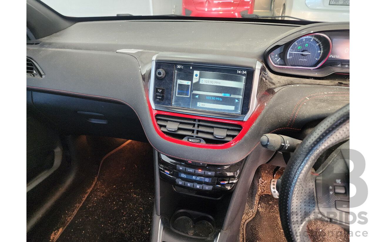 6/2014 Peugeot 208 GTi  3d Hatchback Red 1.6L
