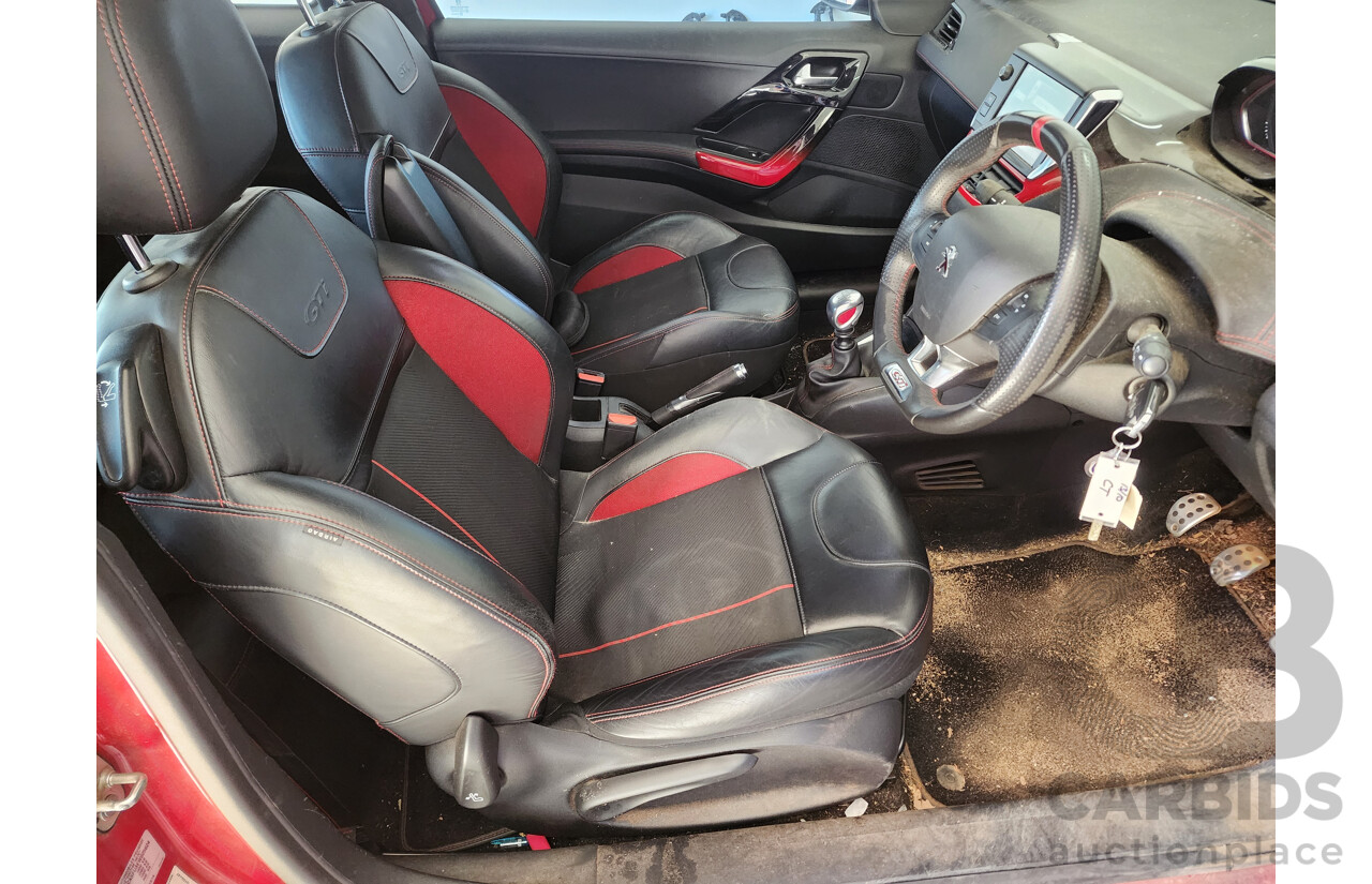 6/2014 Peugeot 208 GTi  3d Hatchback Red 1.6L