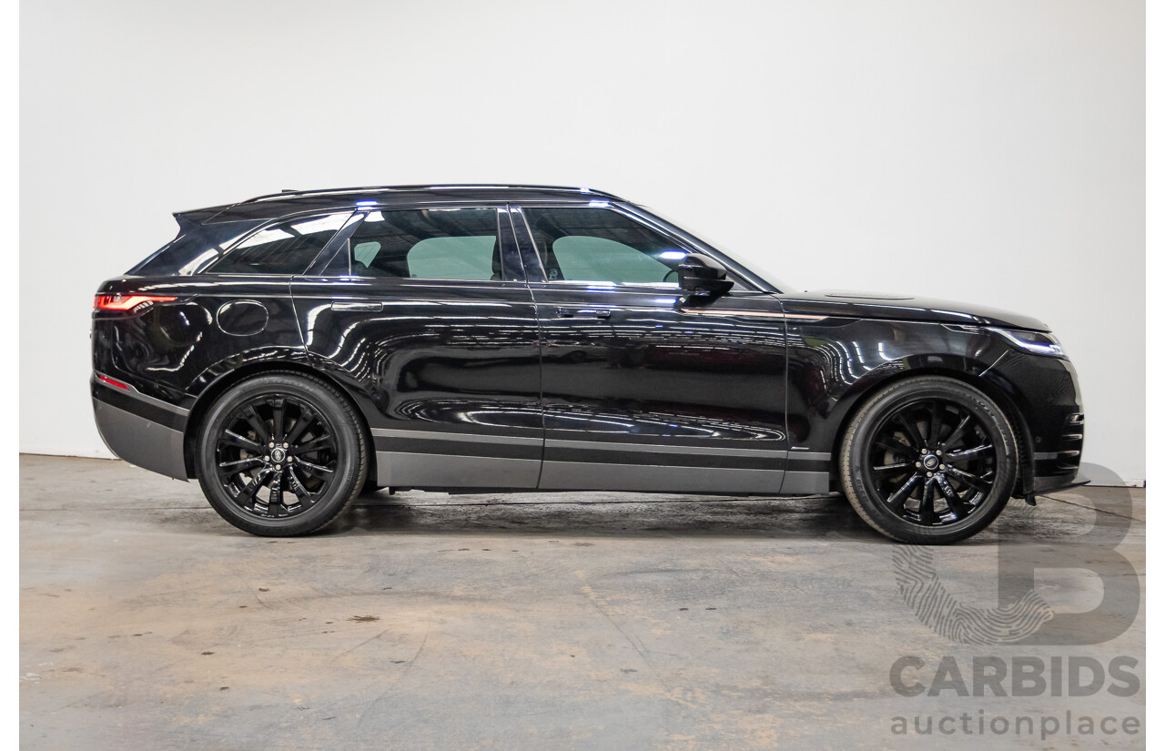 09/2017 Range Rover Velar D300 R-Dynamic SE (AWD) MY18 4D Wagon Santorini Black Turbo Diesel 3.0L