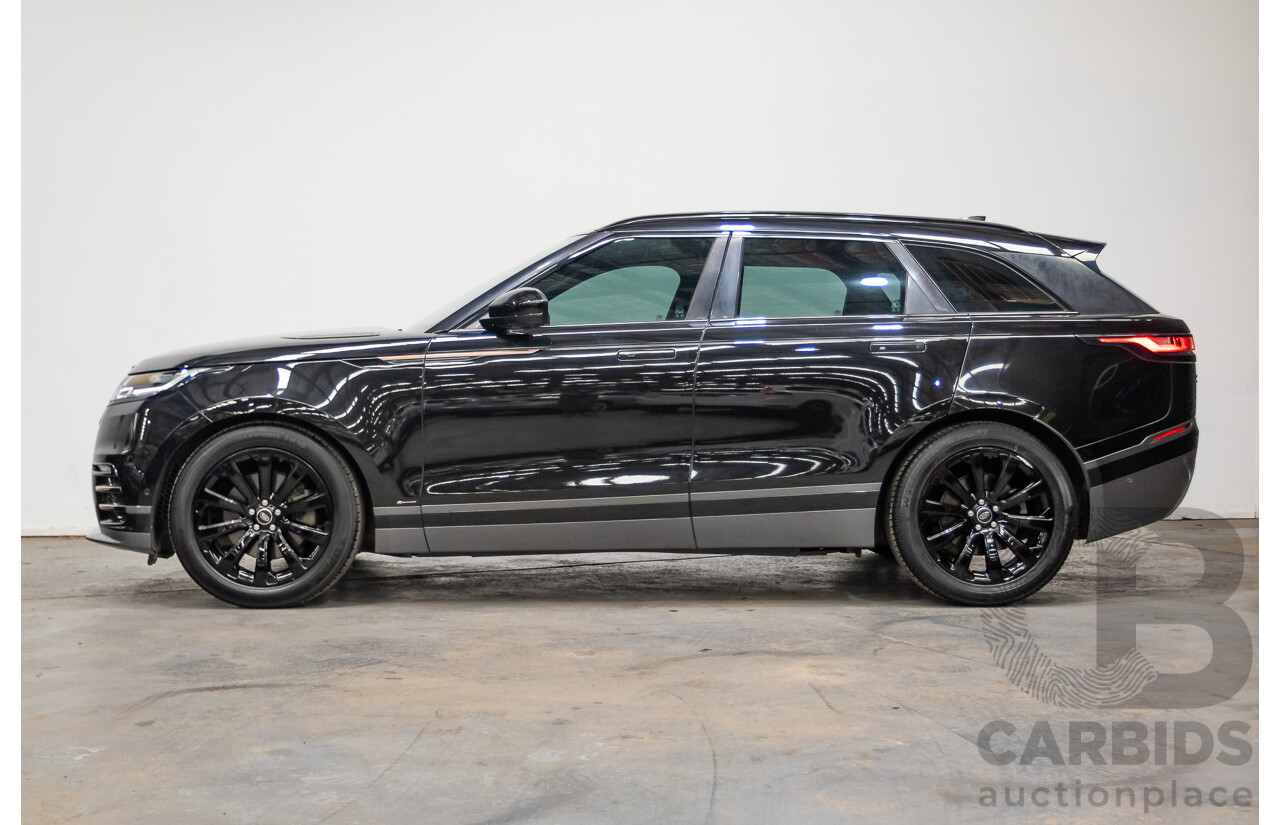09/2017 Range Rover Velar D300 R-Dynamic SE (AWD) MY18 4D Wagon Santorini Black Turbo Diesel 3.0L