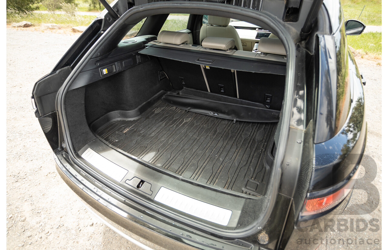 09/2017 Range Rover Velar D300 R-Dynamic SE (AWD) MY18 4D Wagon Santorini Black Turbo Diesel 3.0L