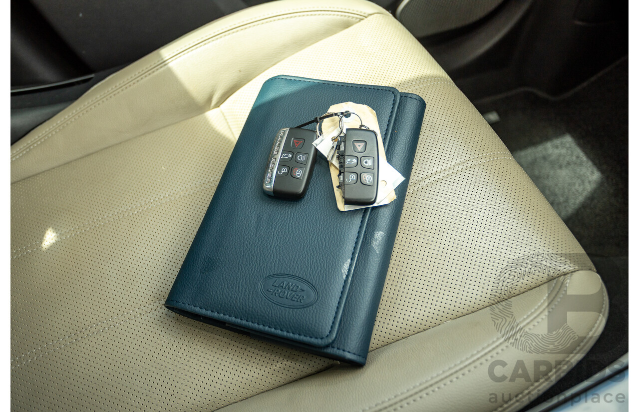 09/2017 Range Rover Velar D300 R-Dynamic SE (AWD) MY18 4D Wagon Santorini Black Turbo Diesel 3.0L