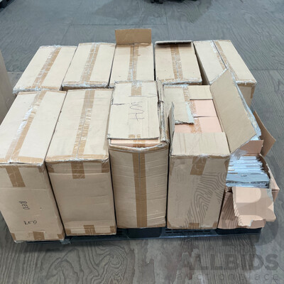 Pallet of Content Celebrations Giftware Box - White & Red - Total in 914 PCS