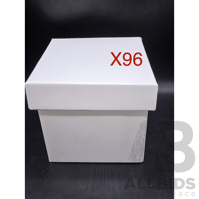 Content Celebrations Giftware Box - White - Lot of 96