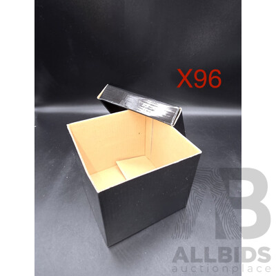 Content Celebrations Giftware Box - Black - Lot of 96