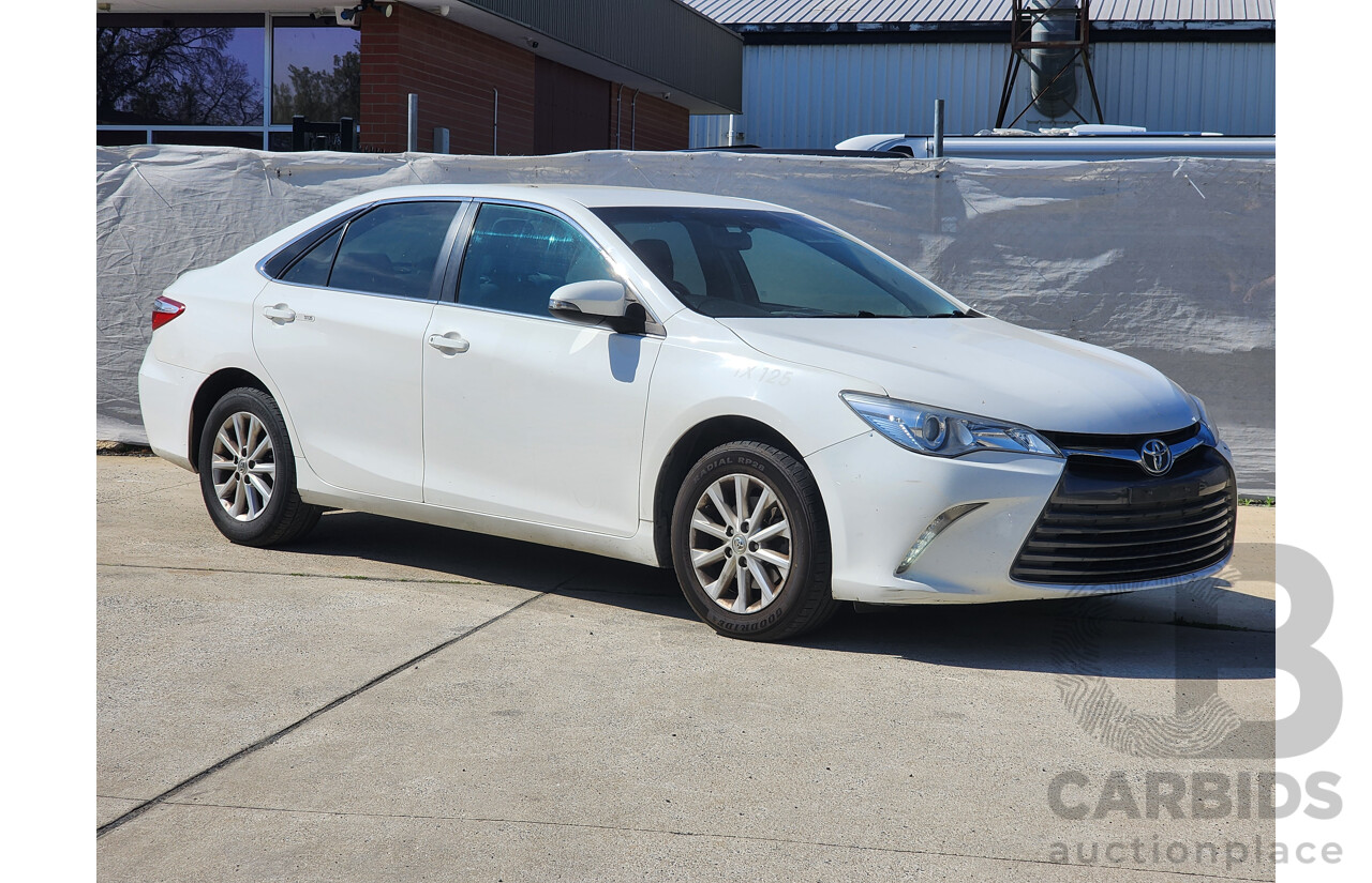 1/2017 Toyota Camry Altise ASV50R MY16 4d Sedan White 2.5L