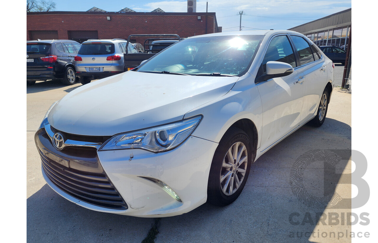 1/2017 Toyota Camry Altise ASV50R MY16 4d Sedan White 2.5L