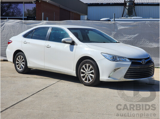 1/2017 Toyota Camry Altise ASV50R MY16 4d Sedan White 2.5L