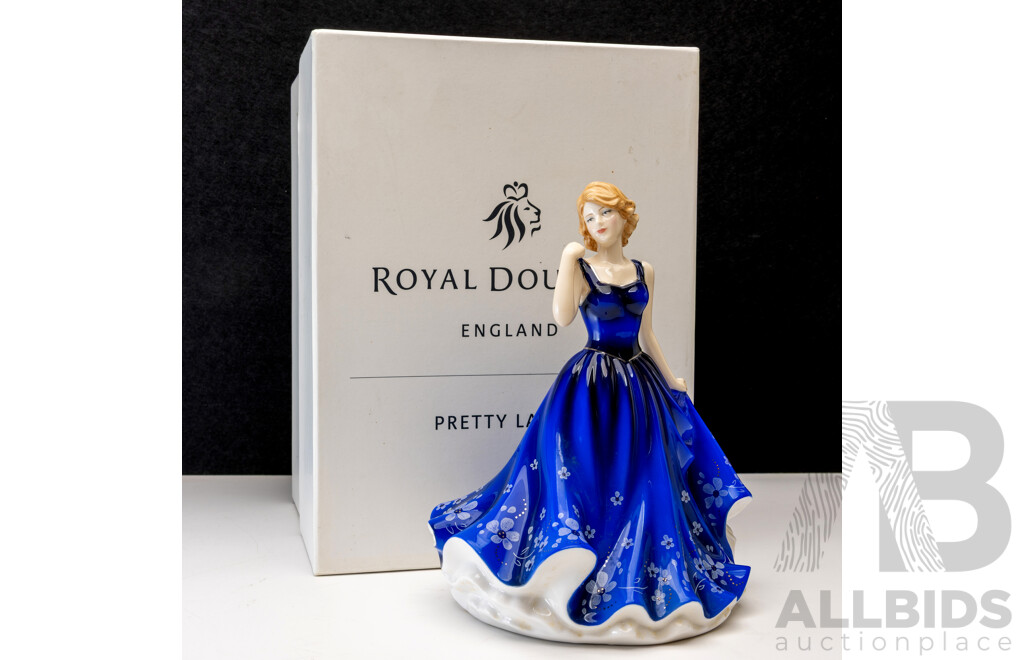 Boxed Royal Doulton 'Denise' Figure From the Pretty Ladies Series, Model HN5406